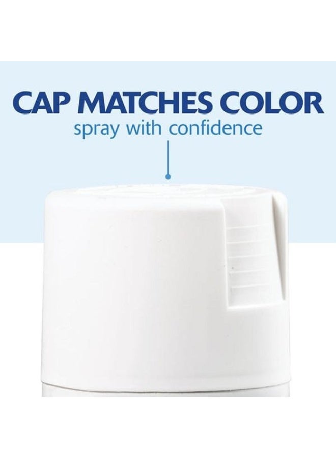 RUST-OLEUM Painter's Touch 2X Ultra Cover Ultra Matte Spray Paint and Primer White 12oz - Image 1