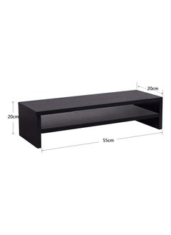 Mahmayi Mahmayi Black MSR-BLK Modernistic Monitor Stand Riser for Laptop Computer/TV/PC/Printer, Multifunctional Home Systems  - Image 4
