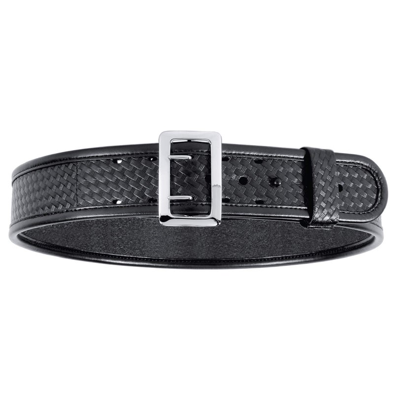 Bianchi Bianchi 7960 Sam Browne Duty Belt - 2.25'', 44 - Basketweave - Chrome Snap (1016980)  - Image 1