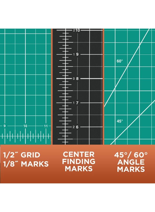 Alvin GBM Self-Healing Cutting Mat 36 x 48 inch | Double-Sided Green/Black | 5-Layer Gridded Surface for Arts, Crafts and Sewing - Model GBM3648  - Image 4