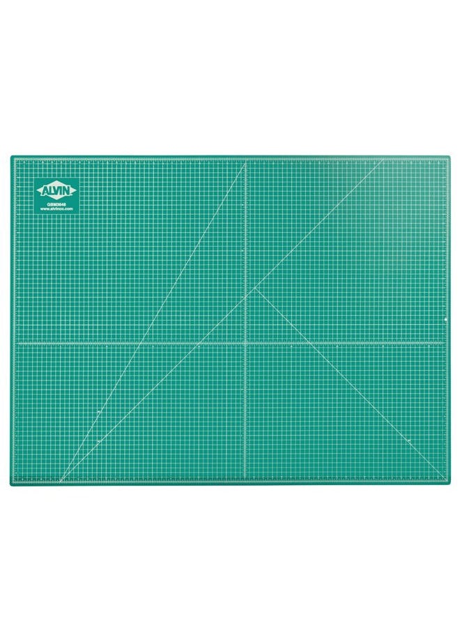 Alvin GBM Self-Healing Cutting Mat 36 x 48 inch | Double-Sided Green/Black | 5-Layer Gridded Surface for Arts, Crafts and Sewing - Model GBM3648  - Image 1