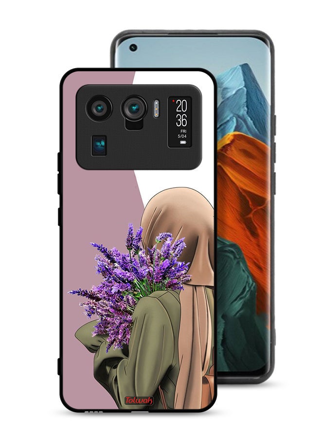 Tolwak Xiaomi Mi 11 Ultra Protective Case Cover Holding Flower - Image 1
