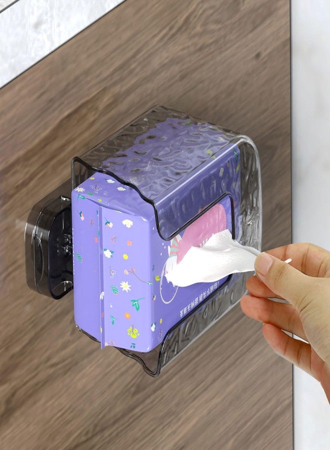 PTILSERY Wall Mounted Wet Wipe Dispenser with Suction Cup Easy to Installation Versatile Use Storage Case in Kitchen and Bathroom - Image 5