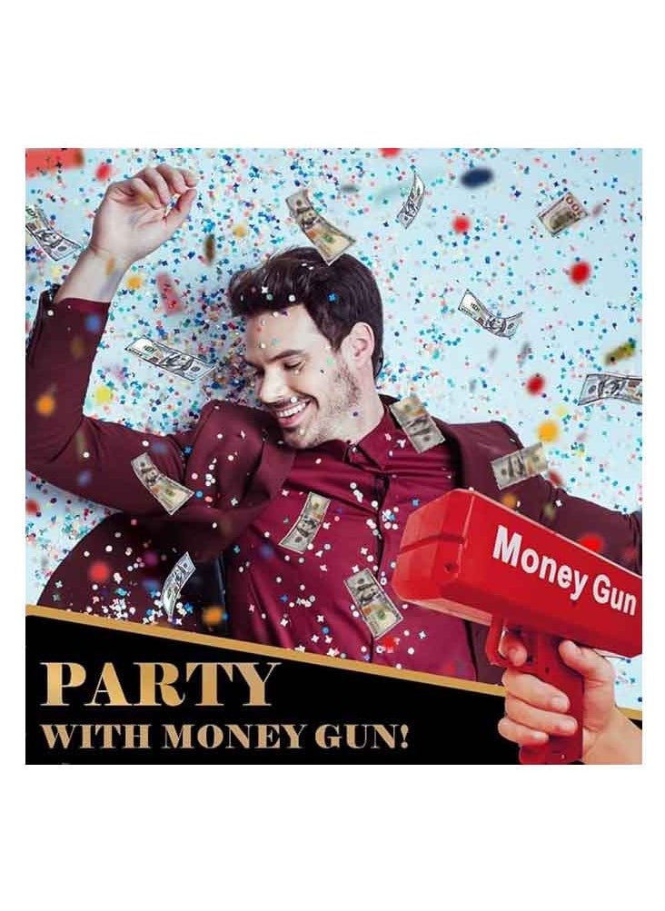 Generic - Money Guns Playing Spray Money Gun Make it Rain Toy Gun  Gun Fake Bill Dispenser Money Shooter Toy - Image 1