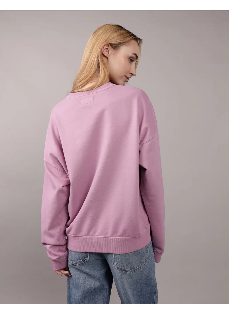 امريكان ايجل AE Relaxed Fit Destination Graphic Sweatshirt