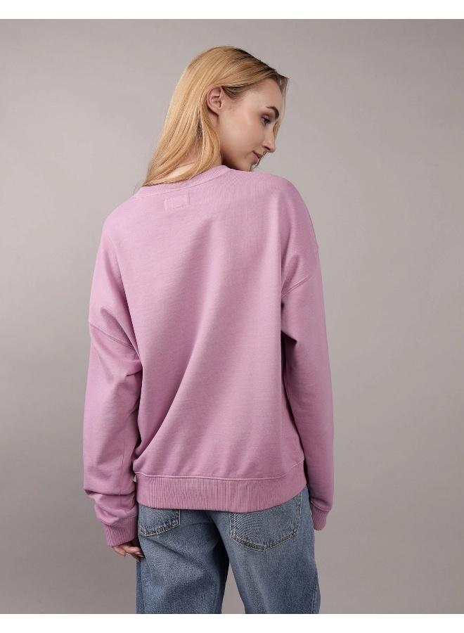 American Eagle AE Relaxed Fit Destination Graphic Sweatshirt  - Image 4