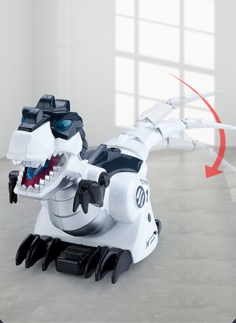 Children's Toy Simulation Dinosaur Electric Remote Control Deformable Spray Model Set - Image 4