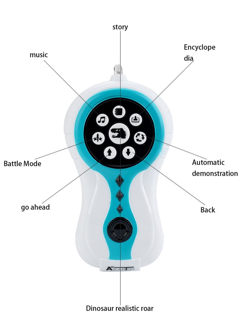 Children's Toy Simulation Dinosaur Electric Remote Control Deformable Spray Model Set - Image 3