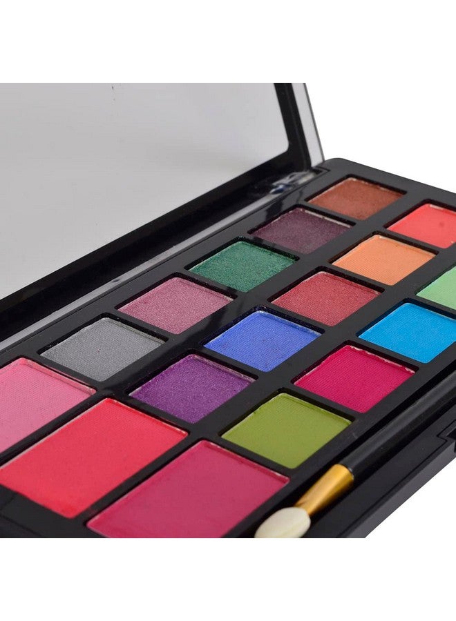 adbeni Pro Makeup Palette 27Gm | 15 Matte Eyeshadow Colors | 3 Blushers | Easy-To-Blend, Long Lasting | Shade-02 - Image 3