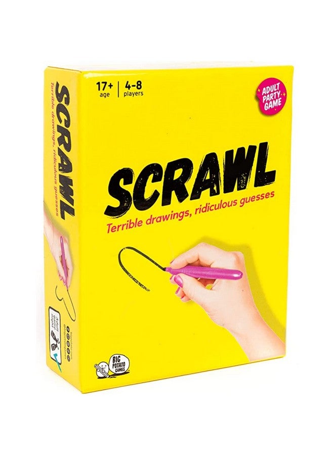Big Potato Scrawl: Adult Board Game | Terrible Drawings and Ridiculous Guesses | Hilarious Board Game for Adults - Image 1