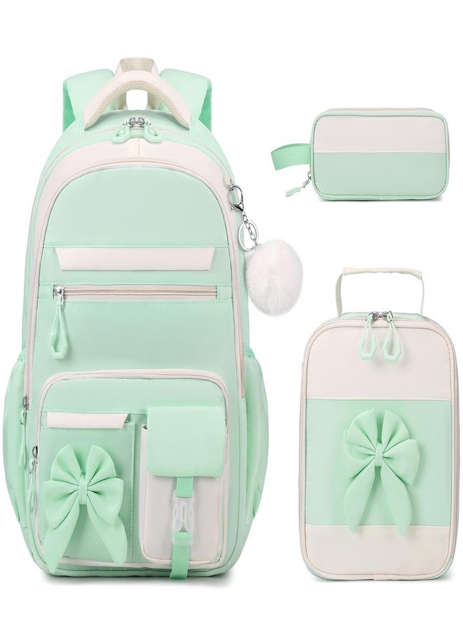 DIGOBAY Backpack for Girls, Green, /, / - Image 1