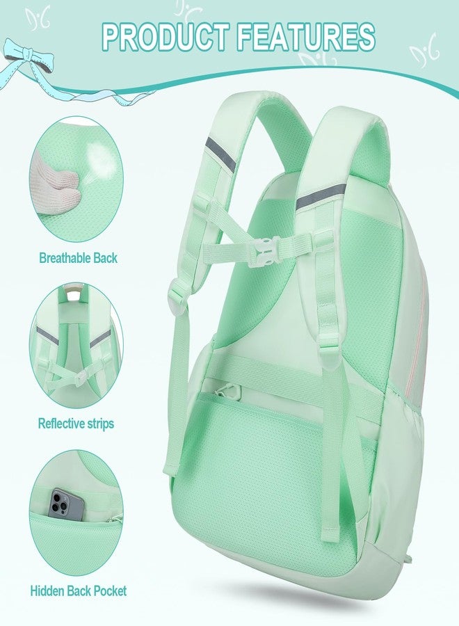 DIGOBAY Backpack for Girls, Green, /, / - Image 4