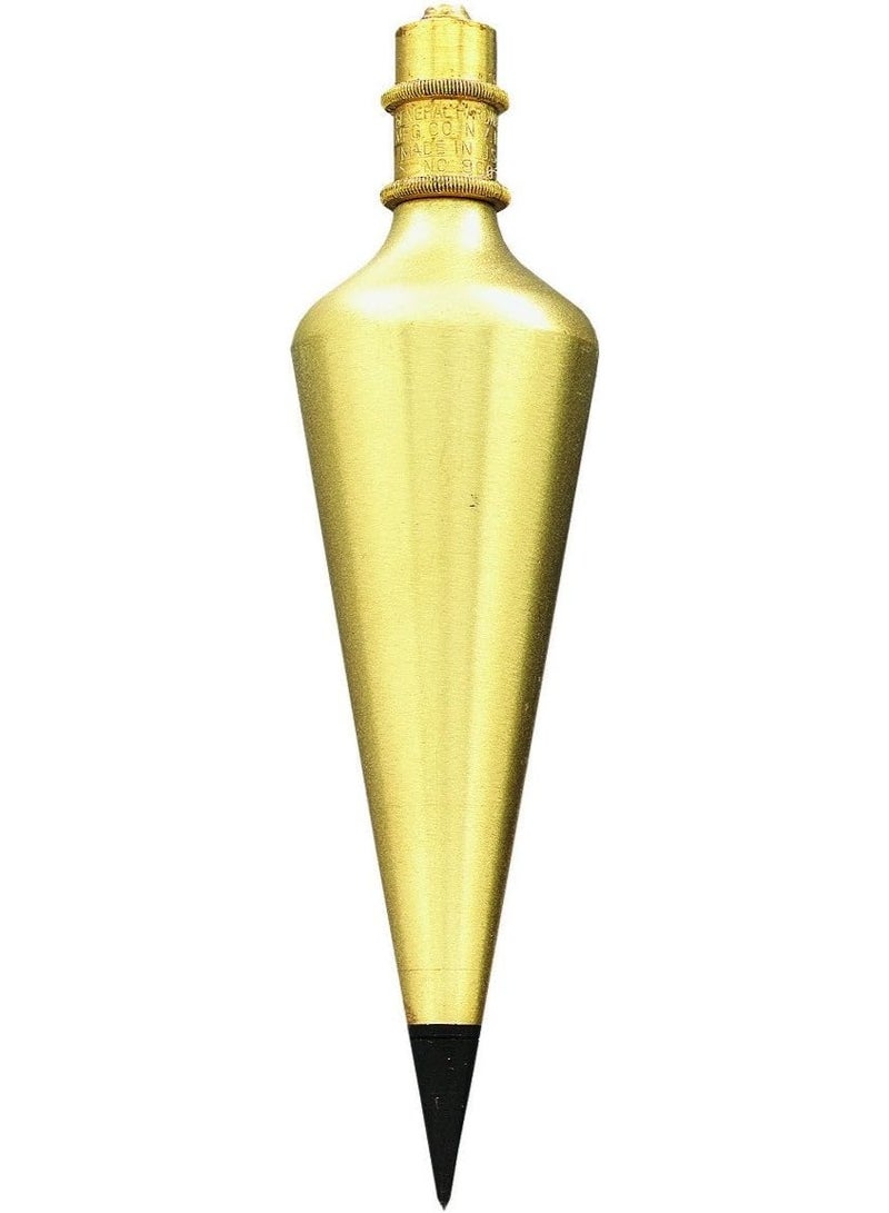 General Tools General Tools 800 16 Brass Plumb Bob, 16 Ounce