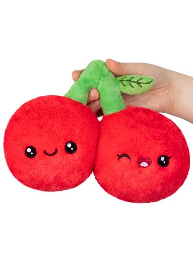 Squishable / Snugglemi Snacker Cherries 5'' Plush - Image 2
