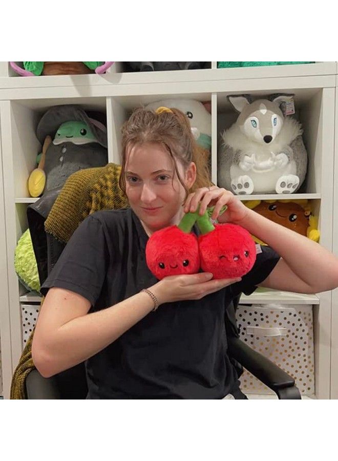 Squishable / Snugglemi Snacker Cherries 5'' Plush - Image 5