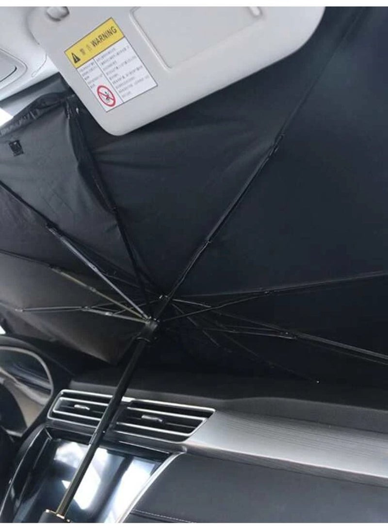 Automotive Windshield Sunshades Heat Insulation Sun Protection Car Front Sunshade Umbrella UV Accessories Interior Fit Most Vehicles - Image 2
