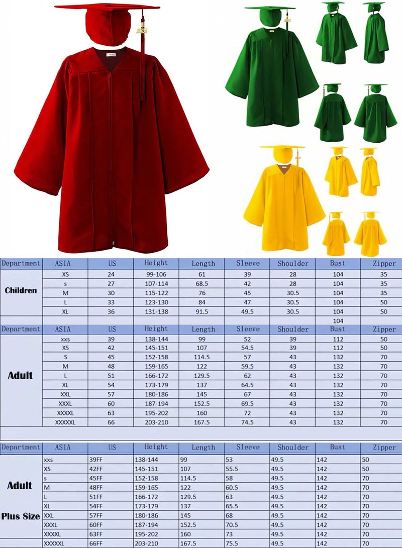 Loquat Kids Children's Bachelor's Uniform Kindergarten Set Children's Doctoral Uniform Performance Uniform Graduation Dress White  - Image 3