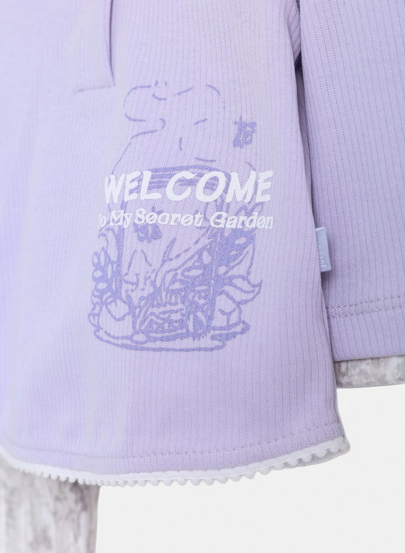 Junior Baby Girls Secret Garden Pyjama Set - Image 5