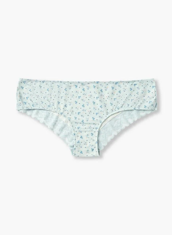 سبلاش فيڤ Cheekster Brief with Floral Print