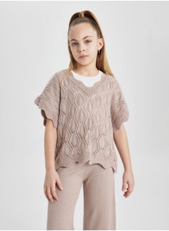 Girl Regular Fit Sweater Vest