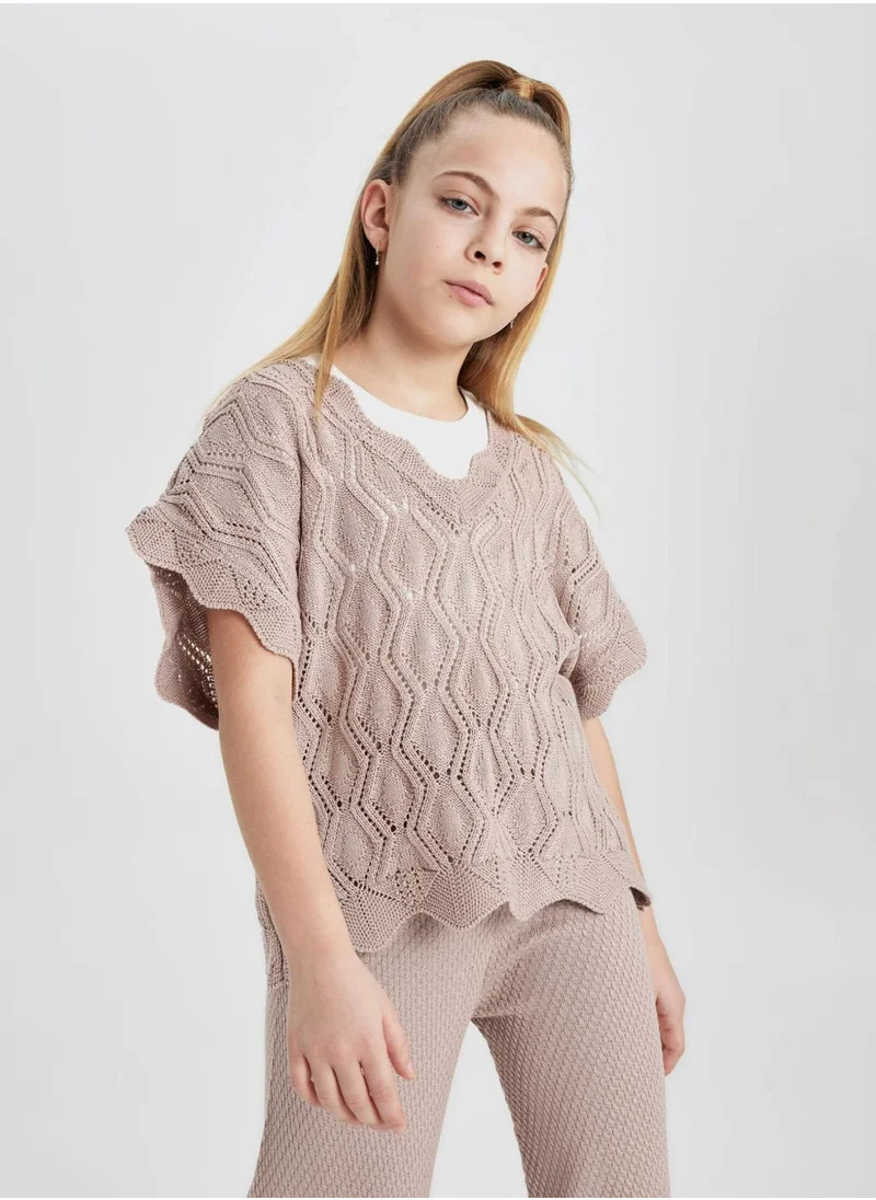 DeFacto Girl Regular Fit Sweater Vest