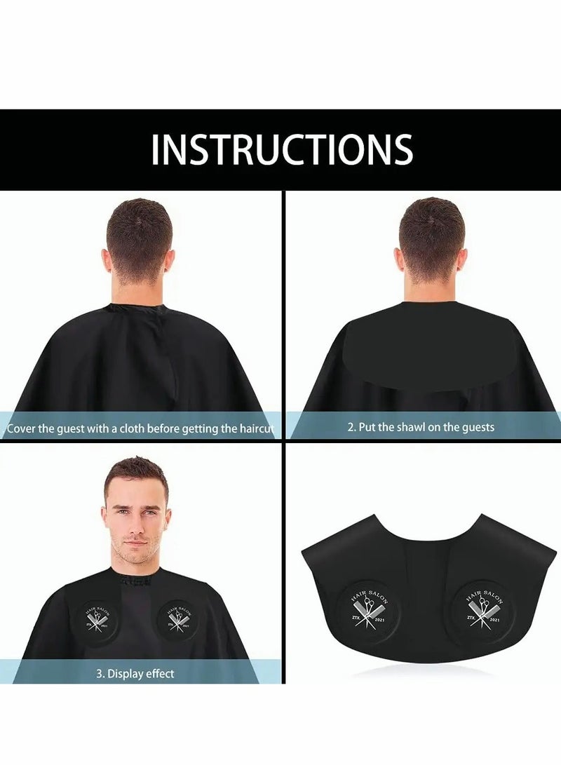 Generic Hair Cutting Collar, Silicone Weighted Hair Dye Collar, Silicone Haircut Neck Guard Shield, Rubber Neck Wrap, Barber Shop Hair Cutting Pad for Salon Hairdressing Hair Coloring - Image 2