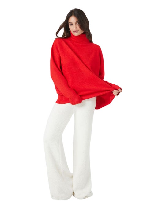 Oversized Turtleneck Sweater