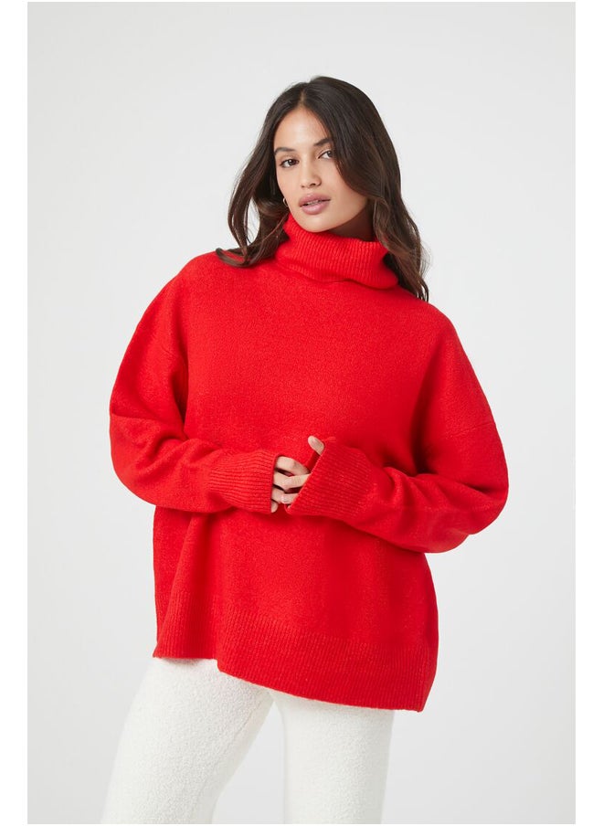Oversized Turtleneck Sweater