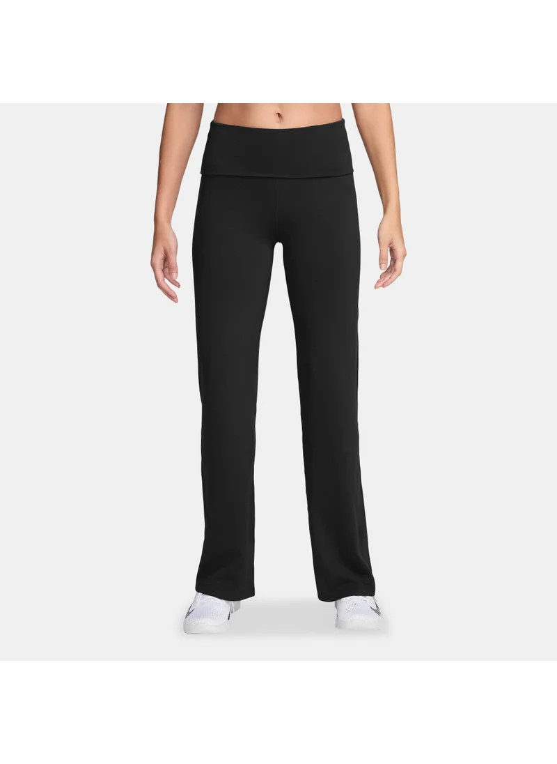 Nike Women's One Dri-FIT Fold-Over Yoga Pants