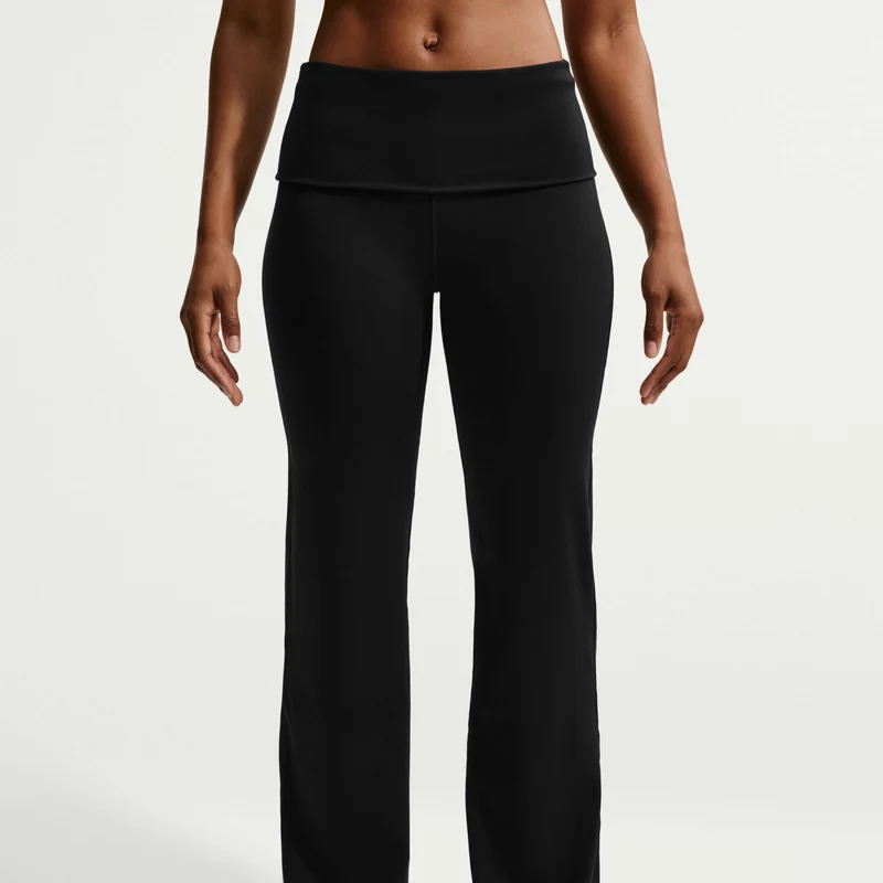Nike Women's One Dri-FIT Fold-Over Yoga Pants