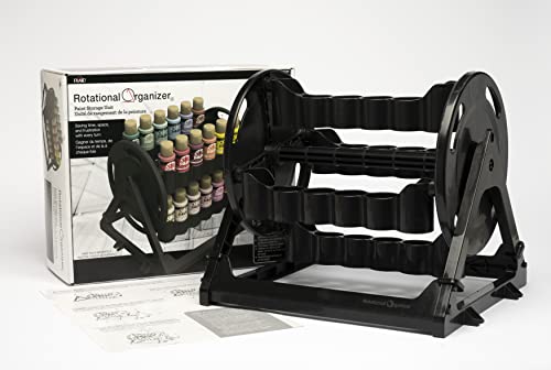 Plaid Rotational Organizer for Acrylic Paint Storage, Paint Storage Container That Stores 24 Standard 2 fl oz Bottles of Acrylic Paint for DIY Arts and Crafts, 31100 - Image 5