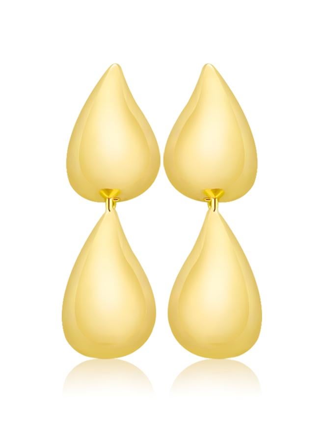 Take Two Silver Waterdrop Shape Drop Earrings - Image 3