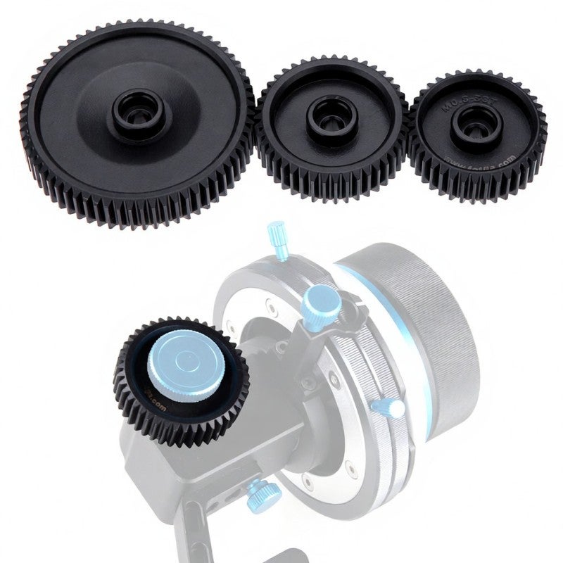 Follow Focus Pitch Gear: 0.8MM Precision Engineered, Universal Compatibility - Lightweight Durable ABS Plastic Lens Accessory for Cinematography Filmmaking Camera Gear - Image 1