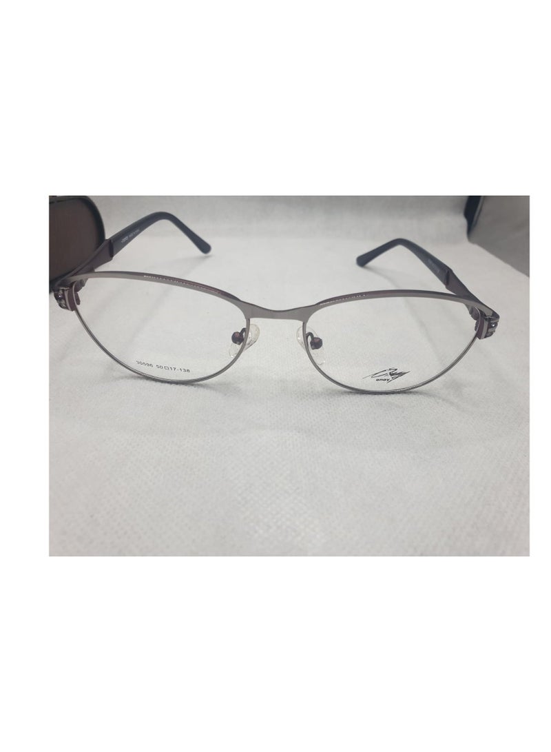 Full Rim Eyeglasses 30596 - 2, Silver , Cat Eye  - Women - Image 1