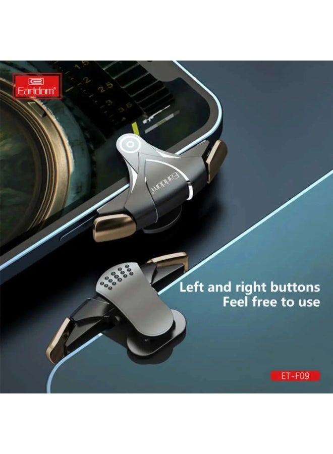 Earldom F09 Mobile Trigger Controller – Shoot & Fire Button for iOS & Android Gaming - Image 2