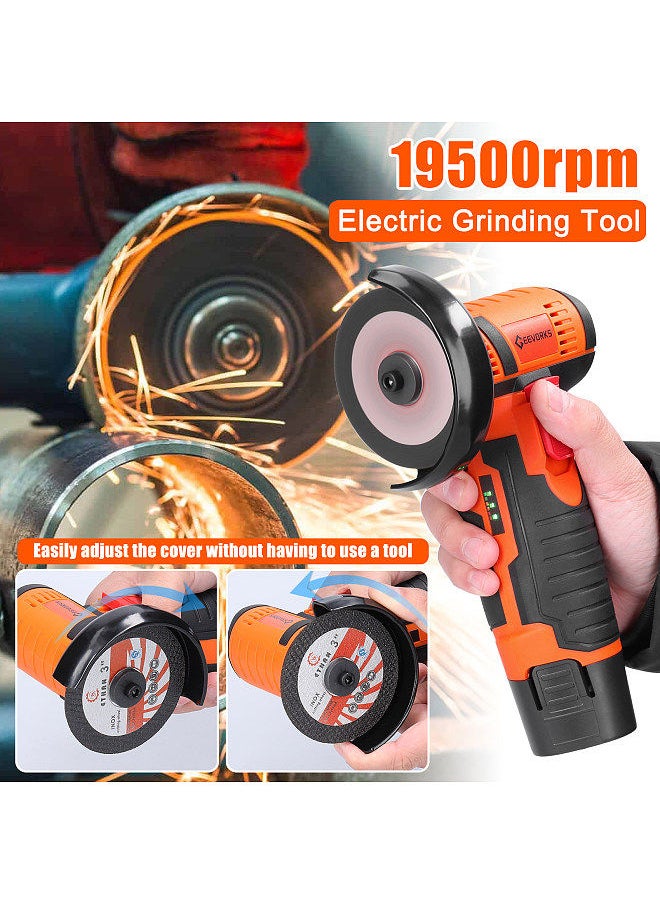 Generic - 19500rpm Electric Grinding Tool Multifunctional Mini Grinder Handheld Cutter for Cutting Polishing Ceramic Tile Wood Stone Steel - Image 1