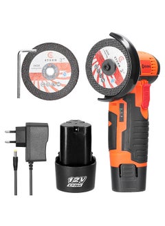 19500rpm Electric Grinding Tool Multifunctional Mini Grinder Handheld Cutter for Cutting Polishing Ceramic Tile Wood Stone Steel