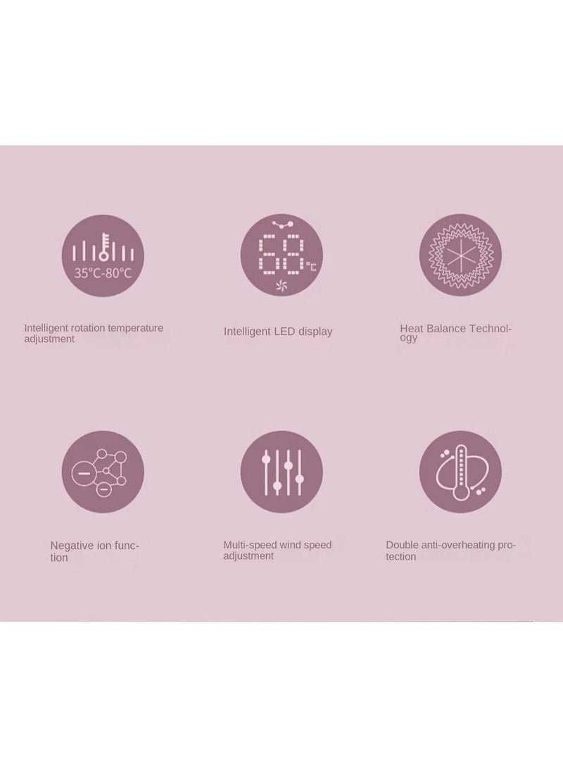 FLYCO hair dryer household high-power hair care negative ion quick-drying constant temperature hair dryer - Image 3