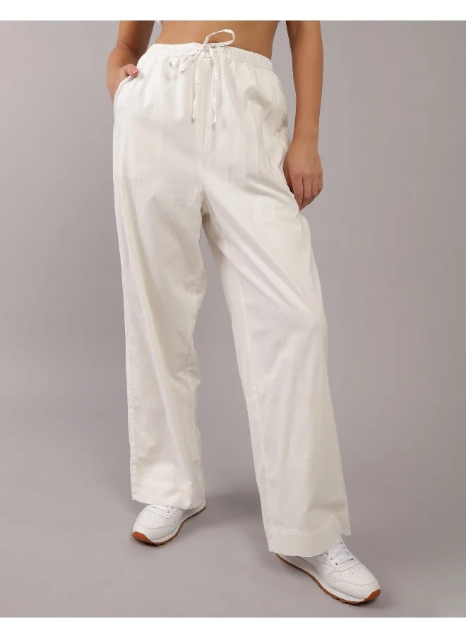 American Eagle AE High-Waisted Wide-Leg Pull-On Pant