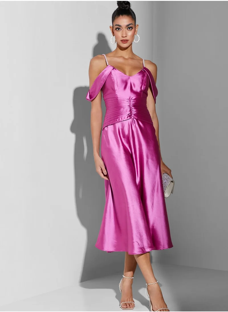 Jewel Jemila Cold Shoulder Cut Out Detail  Dress