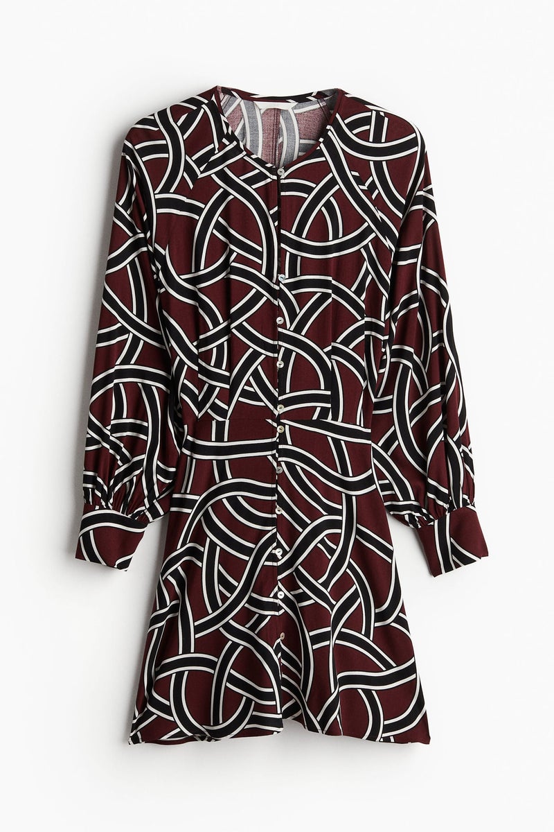 H&M Abstract Print Dress  - Image 4