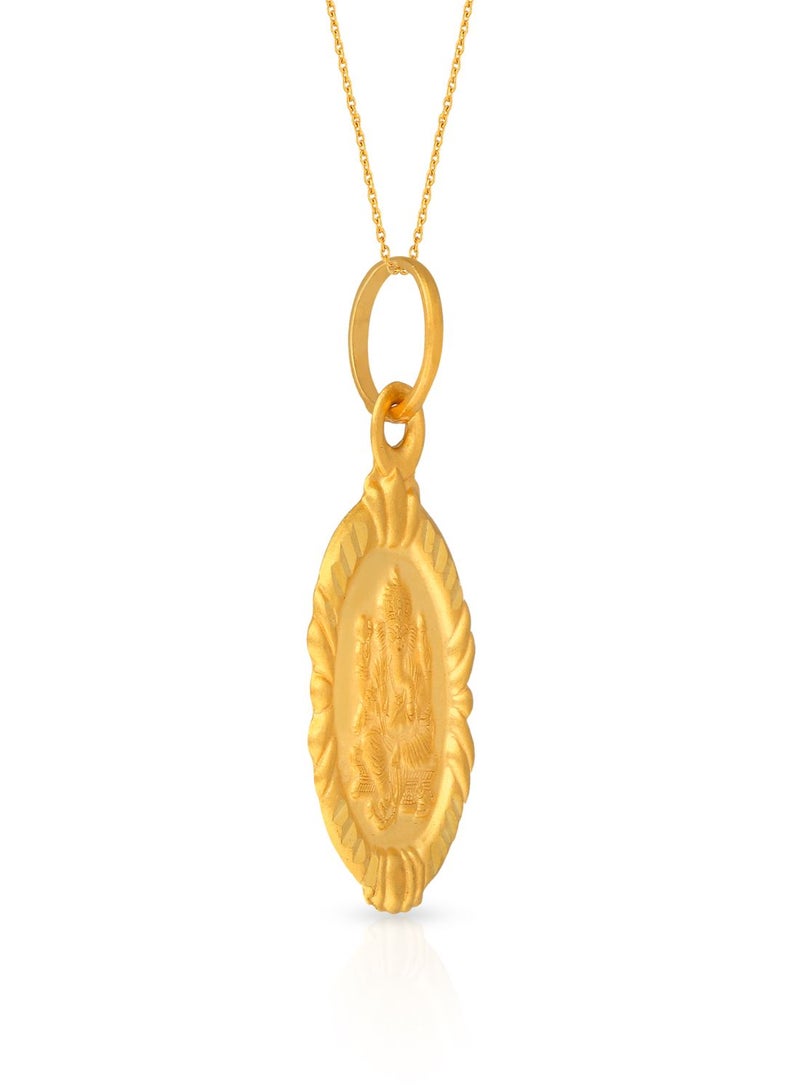 Malabar Gold and Diamonds 22 Carat 916 Purity Malabar Gold Pendant EMPN137Y - Image 2