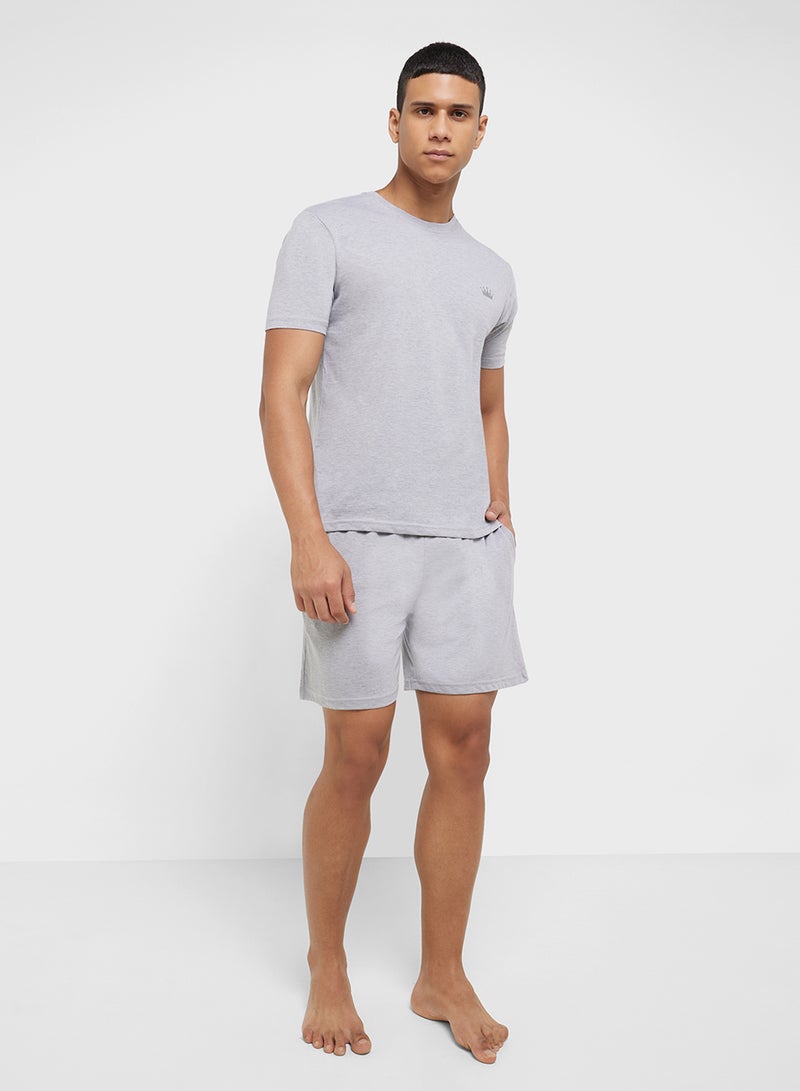 Seventy Five Nightwear T-Shirt & Shorts Set  - Image 5