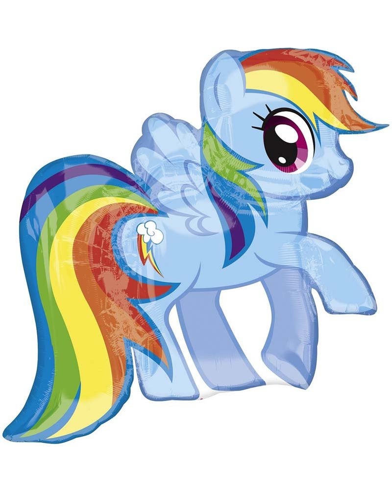 Amscan My Little Pony Rainbow Dash Party Balloon