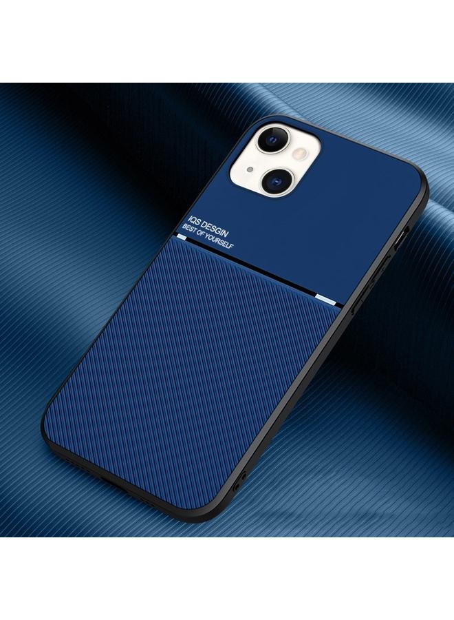 S-TOP Case For iPhone 14 Classic Tilt Strip Grain Magnetic Shockproof PC + TPU Phone Case - Image 1