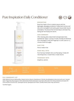 innersense Organic Beauty - Natural Pure Inspiration Daily Conditioner | Non-Toxic, Cruelty-Free, Clean Haircare (2oz)  - Image 3