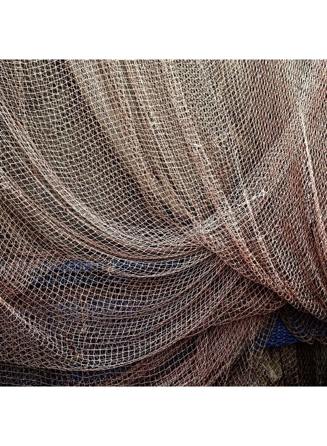 Nautical Crush Trading Fishing Net - 1 Pack of 5' X 10' - Fishing Net Décor - Decorative Fishing Net Wall Decor - Nautical Fish Net - Fishing Net Decoration - Fish Net Decorative - Fishnet Décor - Sea Netting Décor - Image 2
