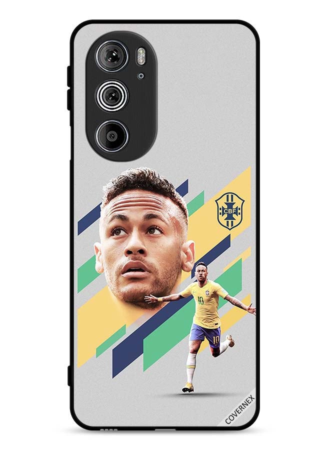 Covernex Motorola Edge 30 Pro Protective Case Cover Neymar Art - Image 1
