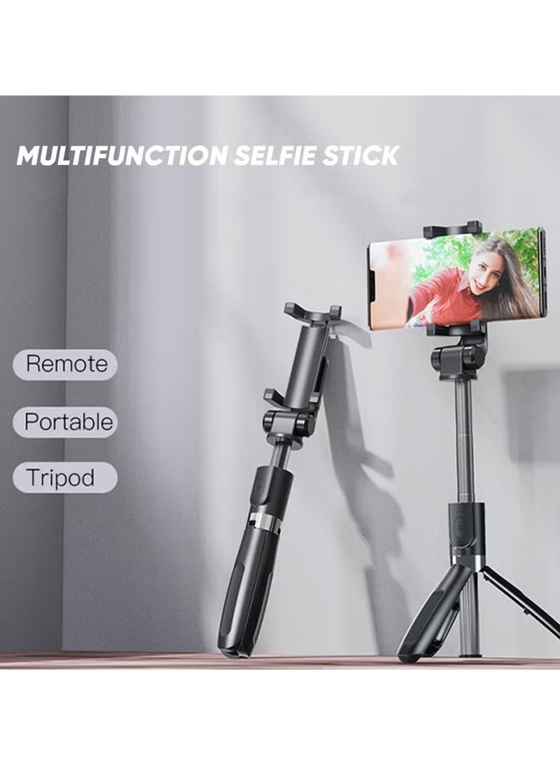 TIGER Selfie Stick Tripod, Foldable & Wireless – Extendable Selfie Stick with Remote, 360° Rotation, Perfect for Vlogging, Video Calls, and Photography - Image 2