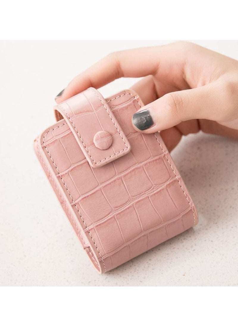 C&W - Pink Lipstick Bag with Mirror - Image 1